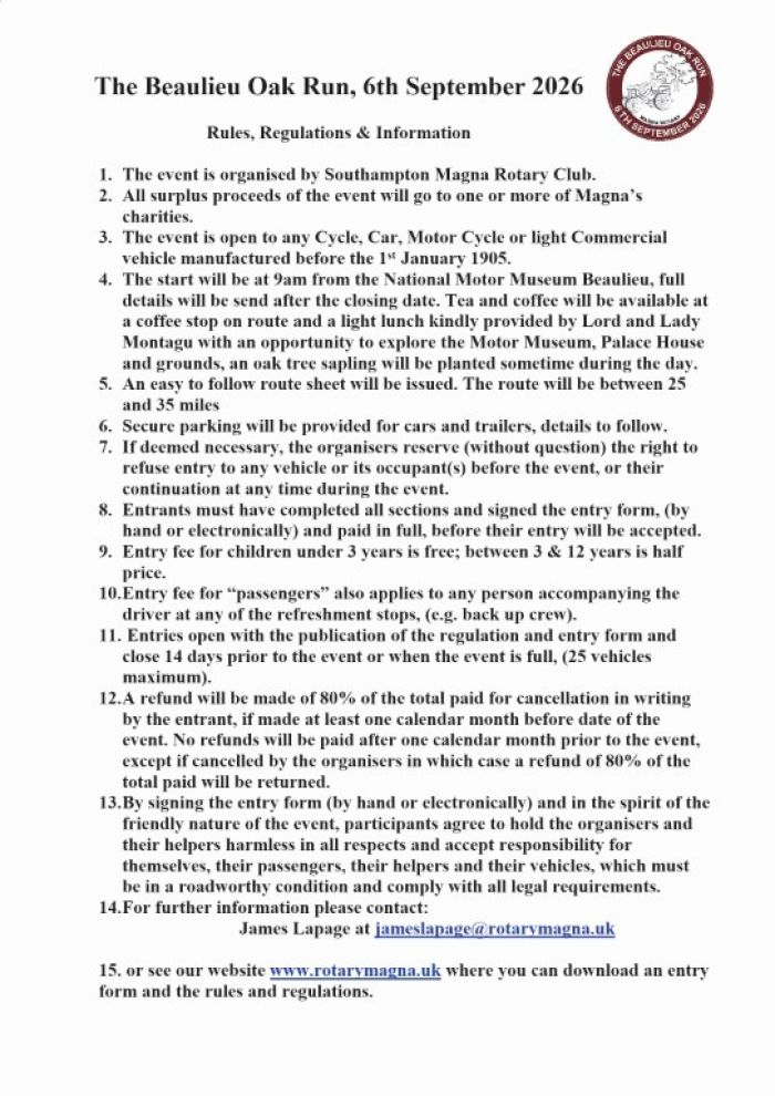 BOR Entry Form 2026 Page 3