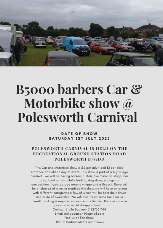 Barbers Car and MC show