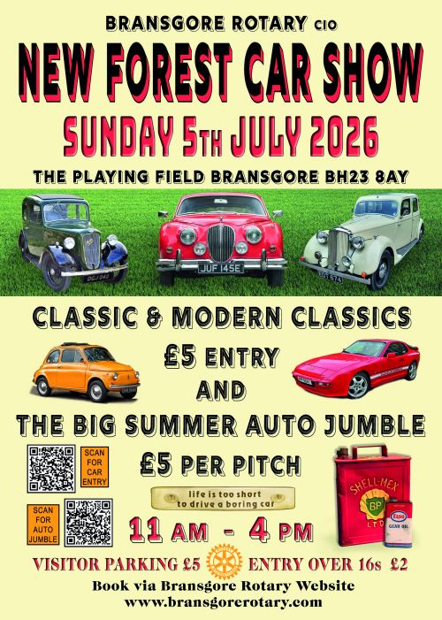Bransgore Car Show 2026 Flier (002)