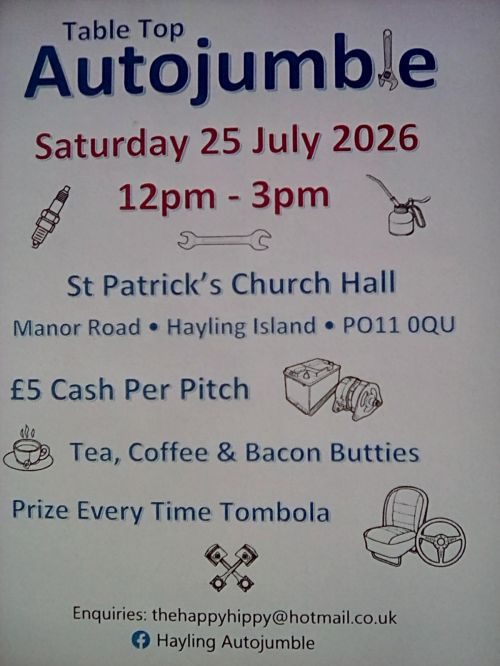 Car boot sale Hayling