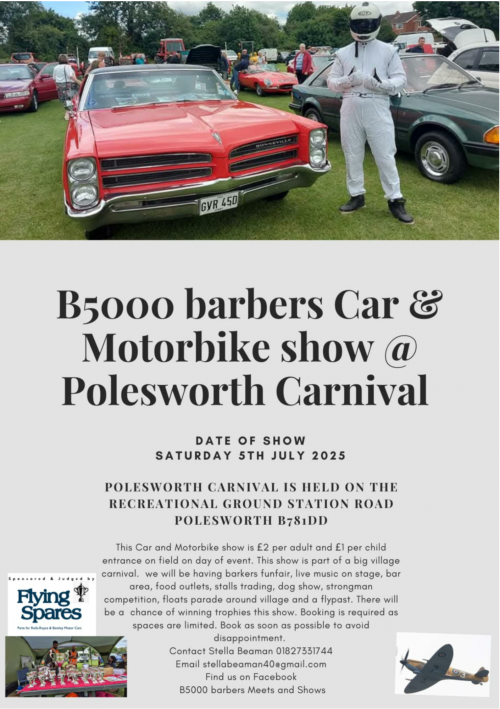 Polesworth Carnoival Stell Beaman