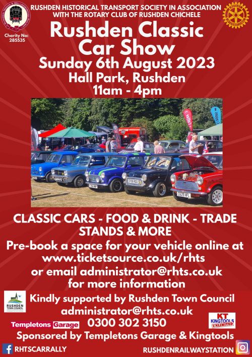 Classic Vehicle Events Aug 2023